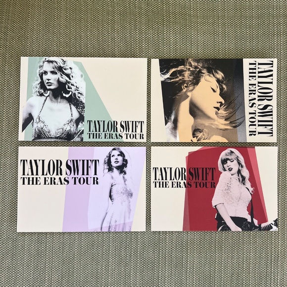 Taylor Swift The Eras Tour VIP Postcard Set of 10 - Picture 2 of 5